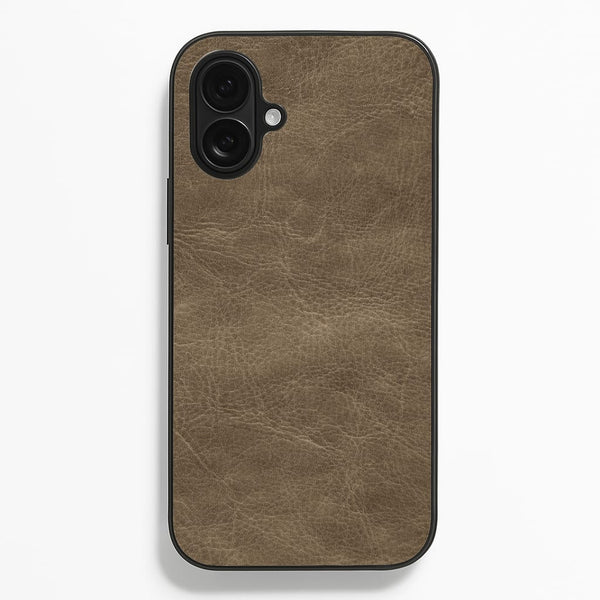 Tan Leather Phone Case - iPhone 16 / Standard