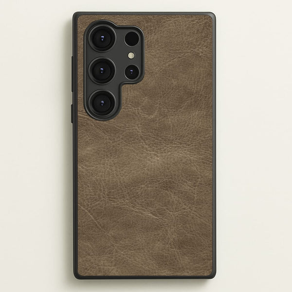Tan Leather Phone Case - Galaxy S25 Ultra / Standard