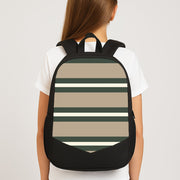 Khaki Stripes Backpack 3