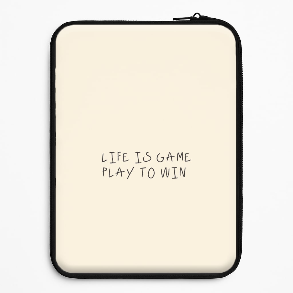 Life Is A Game Laptop Sleeve