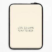 Life Is A Game Laptop Sleeve 1