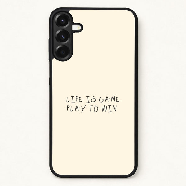 Life Is A Game Phone Case - Galaxy A17 / Standard