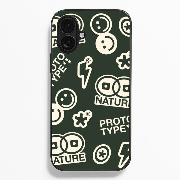 Base Camp Green Phone Case - iPhone 16 Plus / Standard