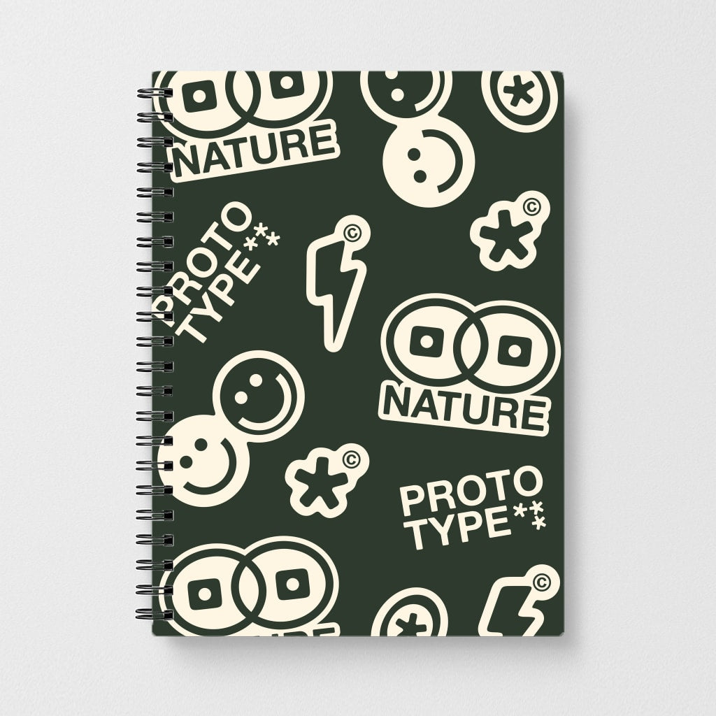 Base Camp Green Notebook