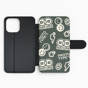 Base Camp Green Flip / Wallet Phone Case 2