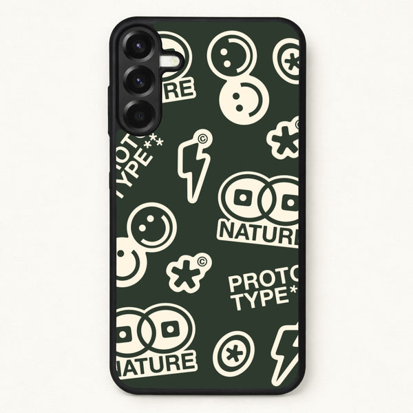 Base Camp Green Phone Case - Galaxy A17 / Standard