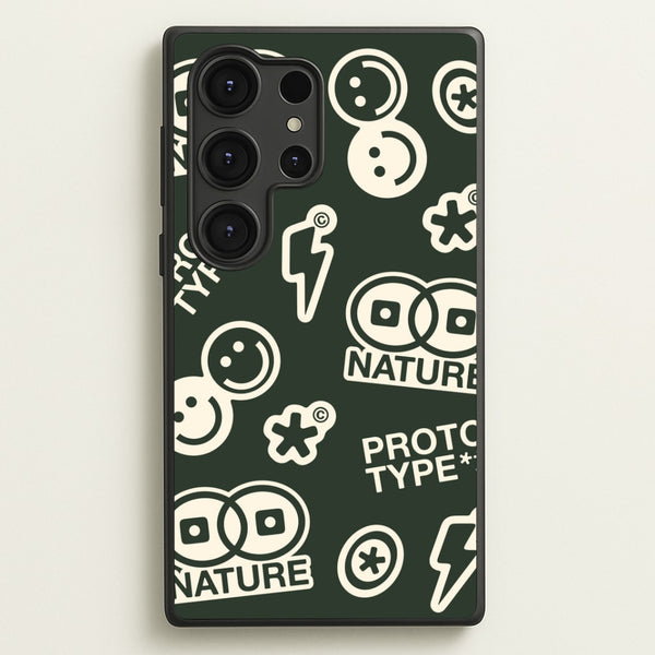 Base Camp Green Phone Case - Galaxy S25 Ultra / Standard