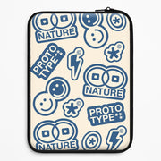Base Camp Blue Laptop Sleeve 1