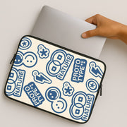 Base Camp Blue Laptop Sleeve 2