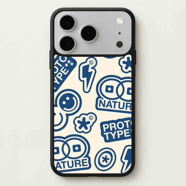 Base Camp Blue Phone Case - iPhone 17 Pro Max / Standard