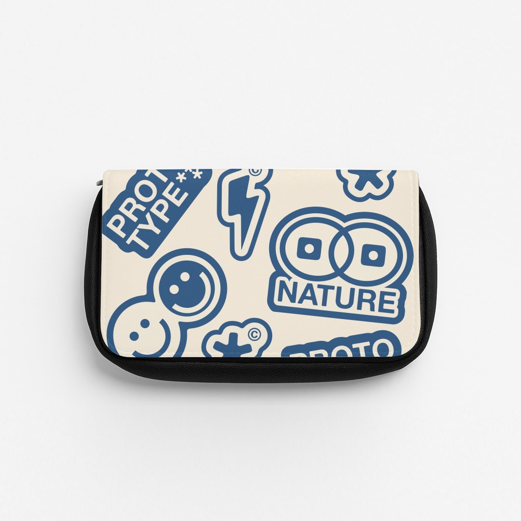 Base Camp Blue Pencil Case