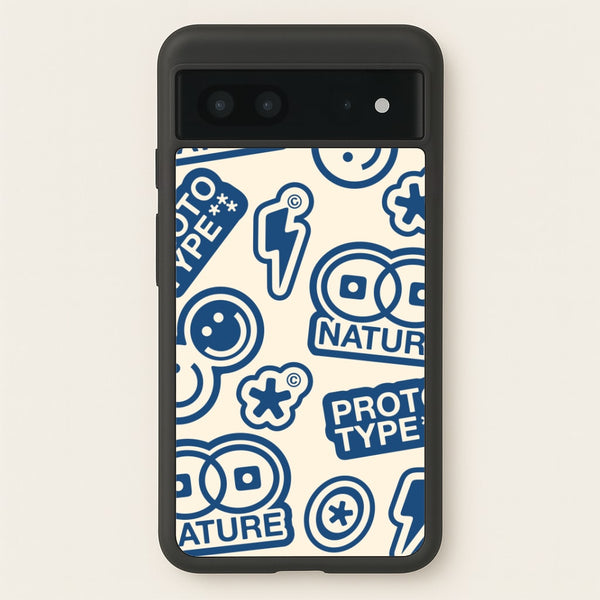 Base Camp Blue Phone Case - Google Pixel 7 / Standard