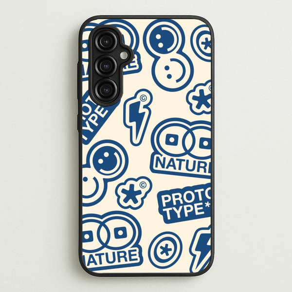 Base Camp Blue Phone Case - Galaxy A14 / Standard
