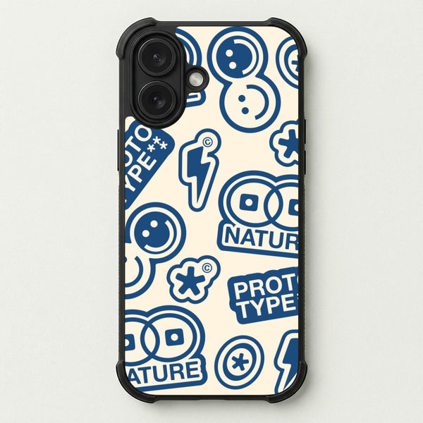 Base Camp Blue Phone Case — Bumper case