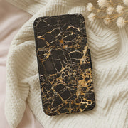 Black & Gold Marble Pattern Flip / Wallet Phone Case 5