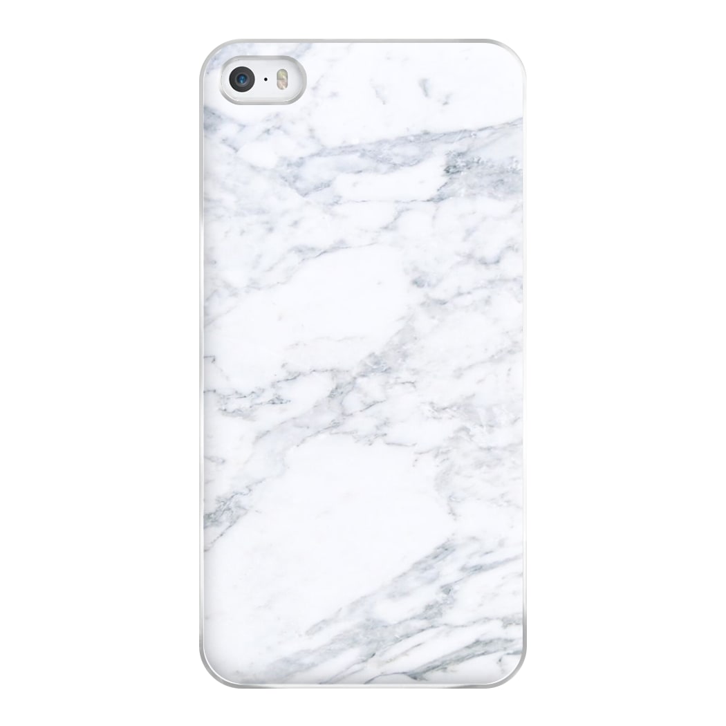 White Marble Pattern Phone Case for iPhone 5 / 5s / SE 2016