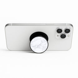 White Marble Pattern Phone Stand