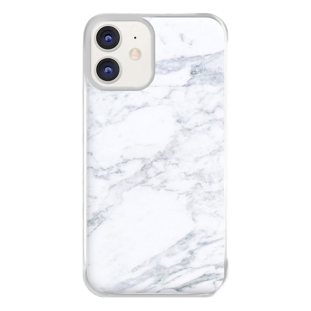 White Marble Pattern Phone Case for iPhone 11