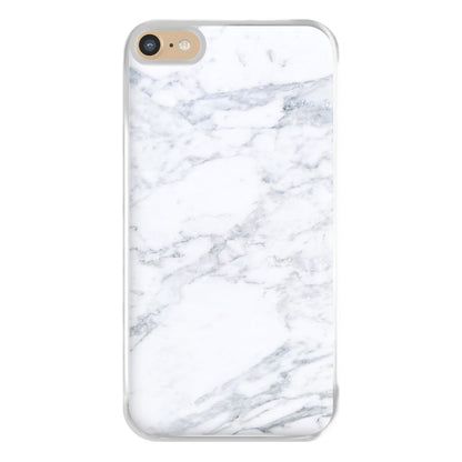 White Marble Pattern Phone Case for iPhone 6 Plus / 7 Plus / 8 Plus