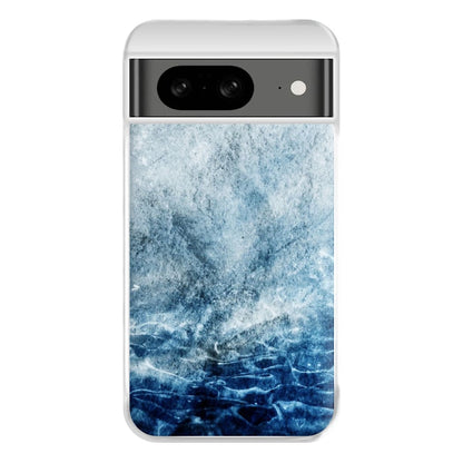 Sea Blue Marble Phone Case for Google Pixel 8