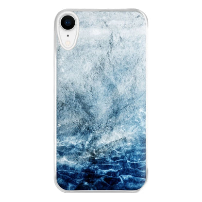 Sea Blue Marble Phone Case for iPhone XR