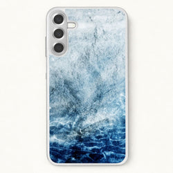 Sea Blue Marble Phone Case for Galaxy A17