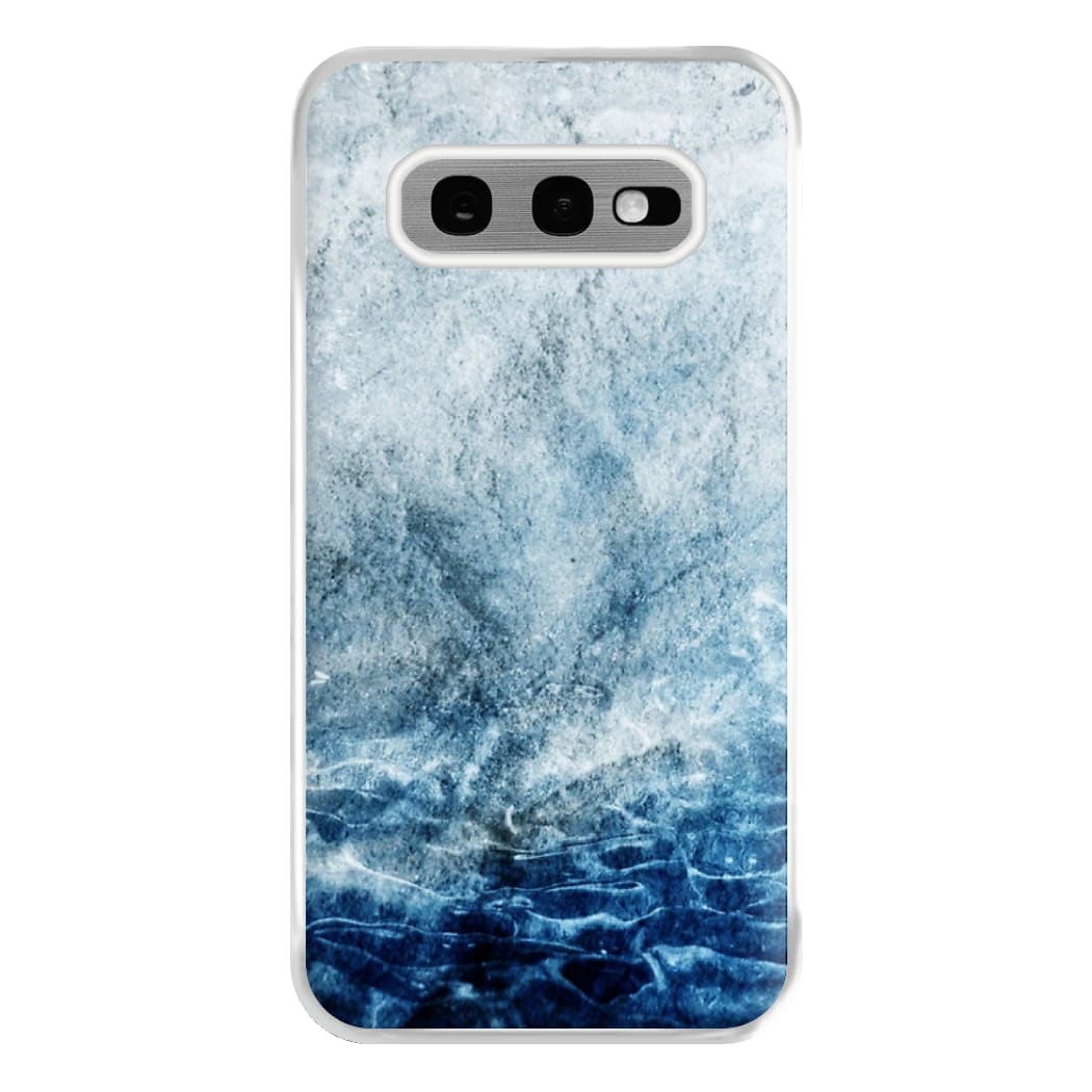 Sea Blue Marble Phone Case for Galaxy S10e