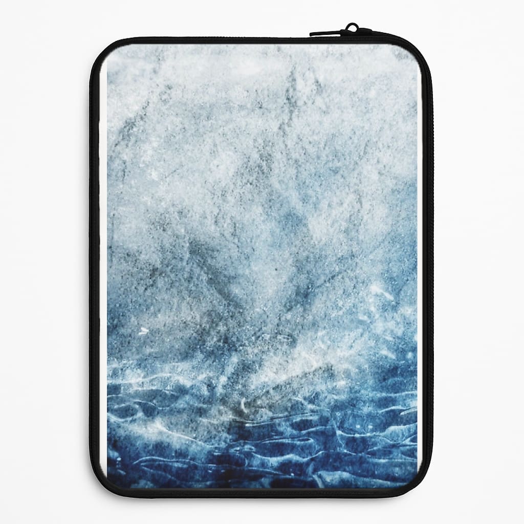 Sea Blue Marble Laptop Sleeve