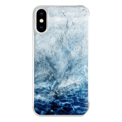 Sea Blue Marble Phone Case for iPhone XS Max