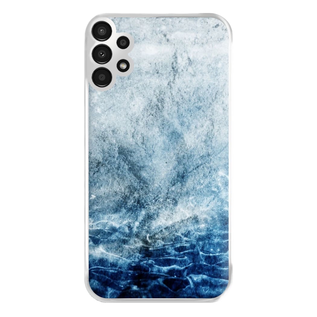 Sea Blue Marble Phone Case for Galaxy A13