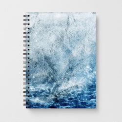 Sea Blue Marble Notebook - Fun Cases