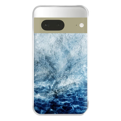 Sea Blue Marble Phone Case for Google Pixel 7a