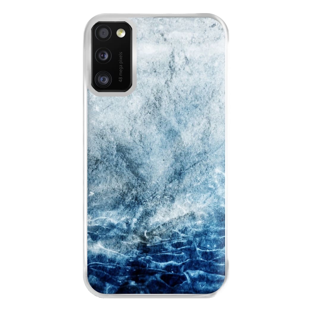 Sea Blue Marble Phone Case for Galaxy A41