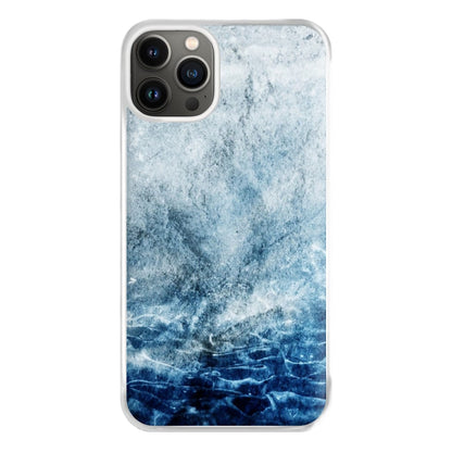 Sea Blue Marble Phone Case for iPhone 13