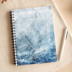Sea Blue Marble Notepad