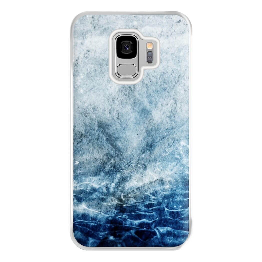 Sea Blue Marble Phone Case for Galaxy S9 Plus