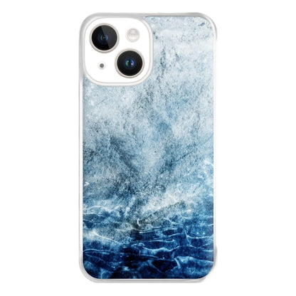 Sea Blue Marble Phone Case for iPhone 14