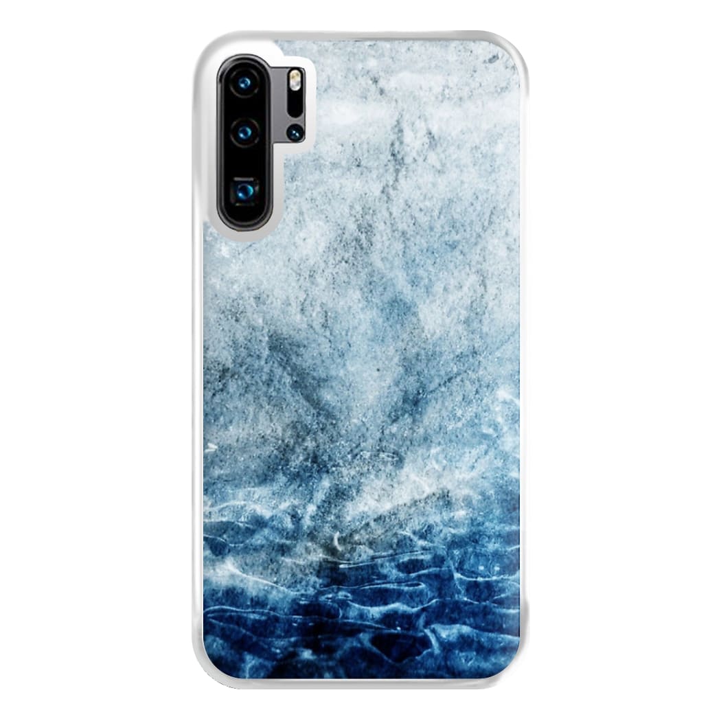 Sea Blue Marble Phone Case for Huawei P30 Pro