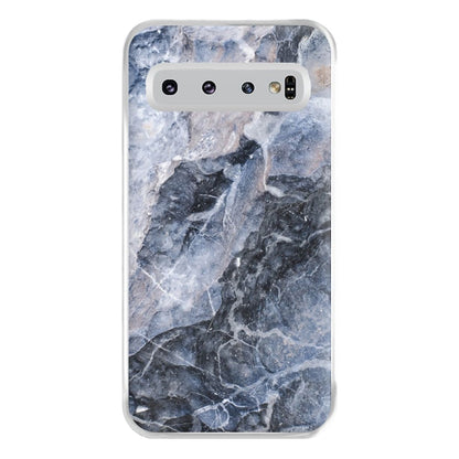 Grey and White Marble Phone Case for Galaxy S10 Plus