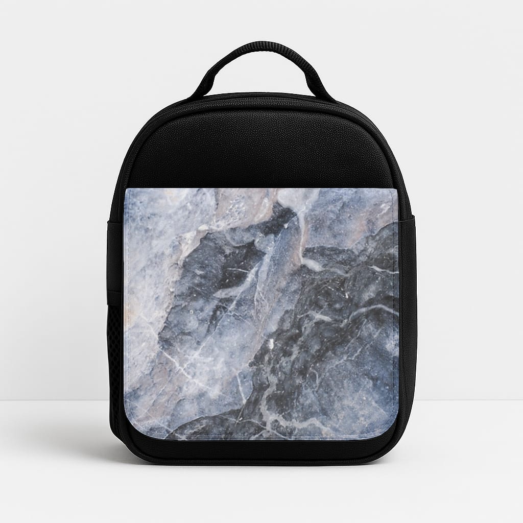 Grey and White Marble Lunchbox