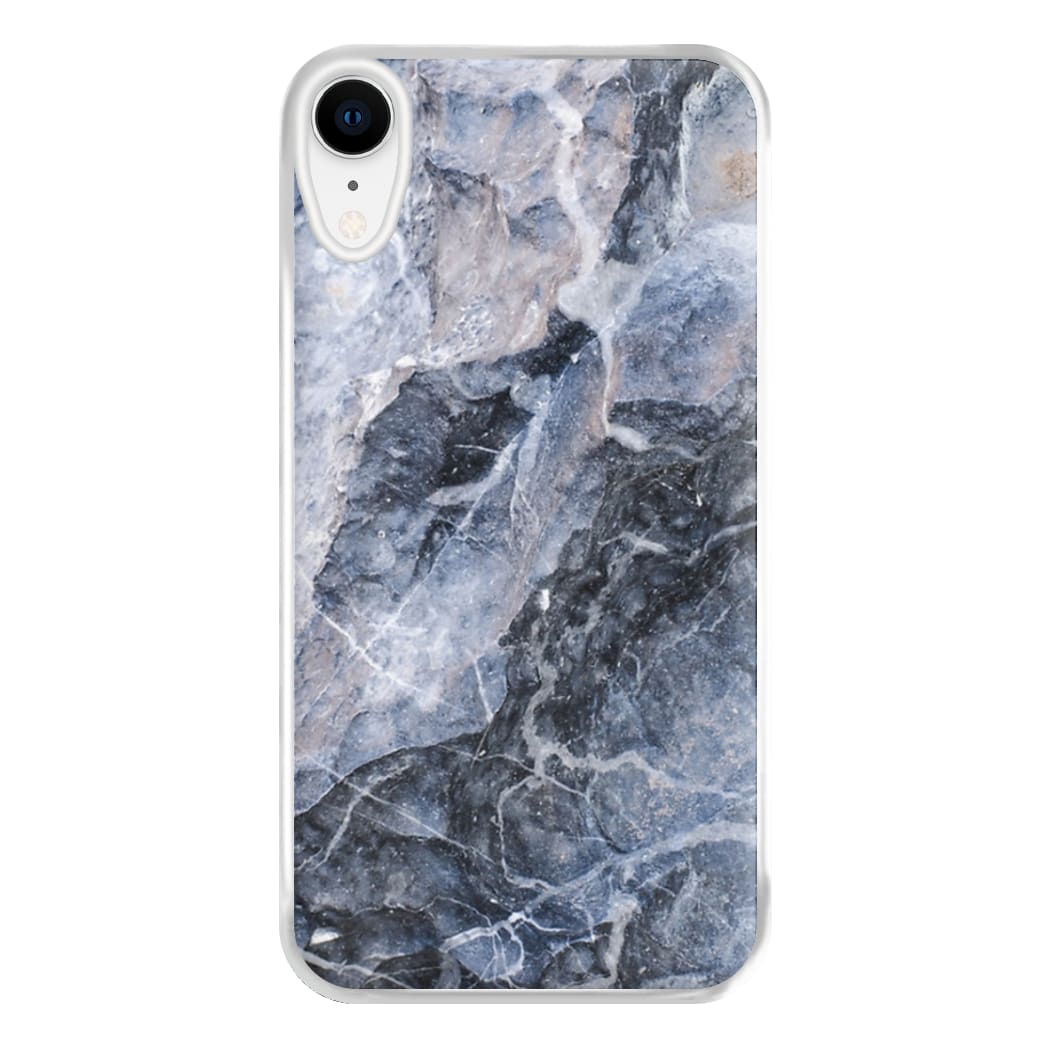 Grey and White Marble Phone Case for iPhone XR