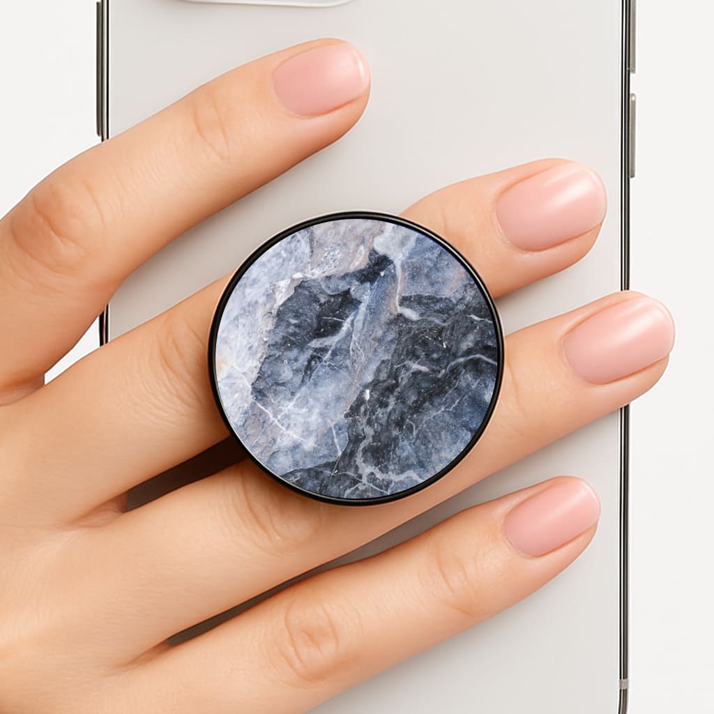 Grey and White Marble FunGrip