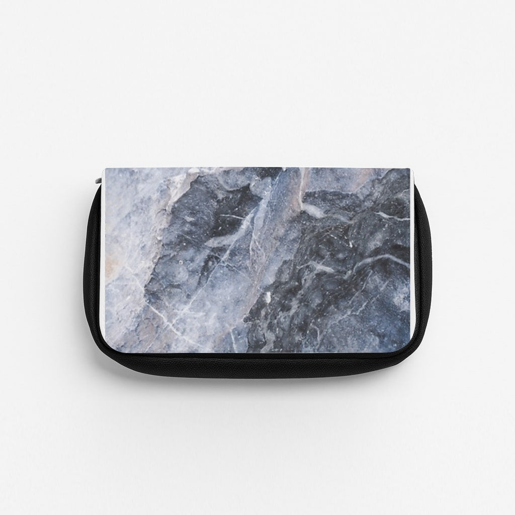 Grey and White Marble Pencil Case