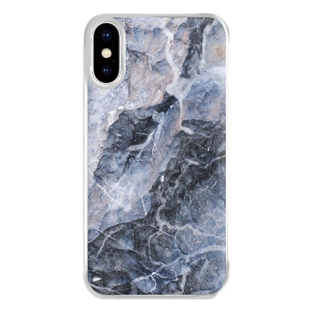 Grey and White Marble Phone Case for iPhone XS Max