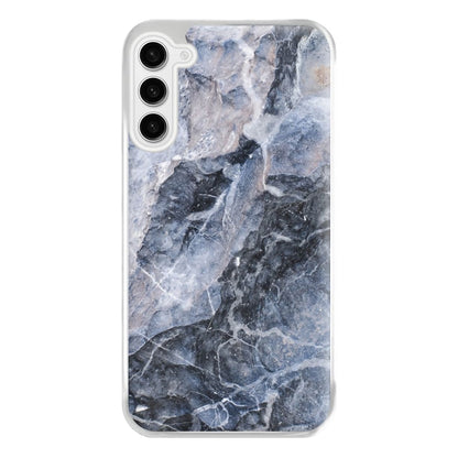 Grey and White Marble Phone Case for Galaxy S23FE