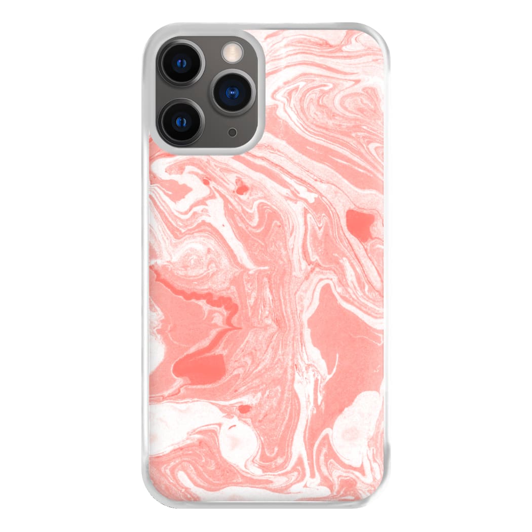 Pink Swirly Marble Phone Case for iPhone 12 Pro Max