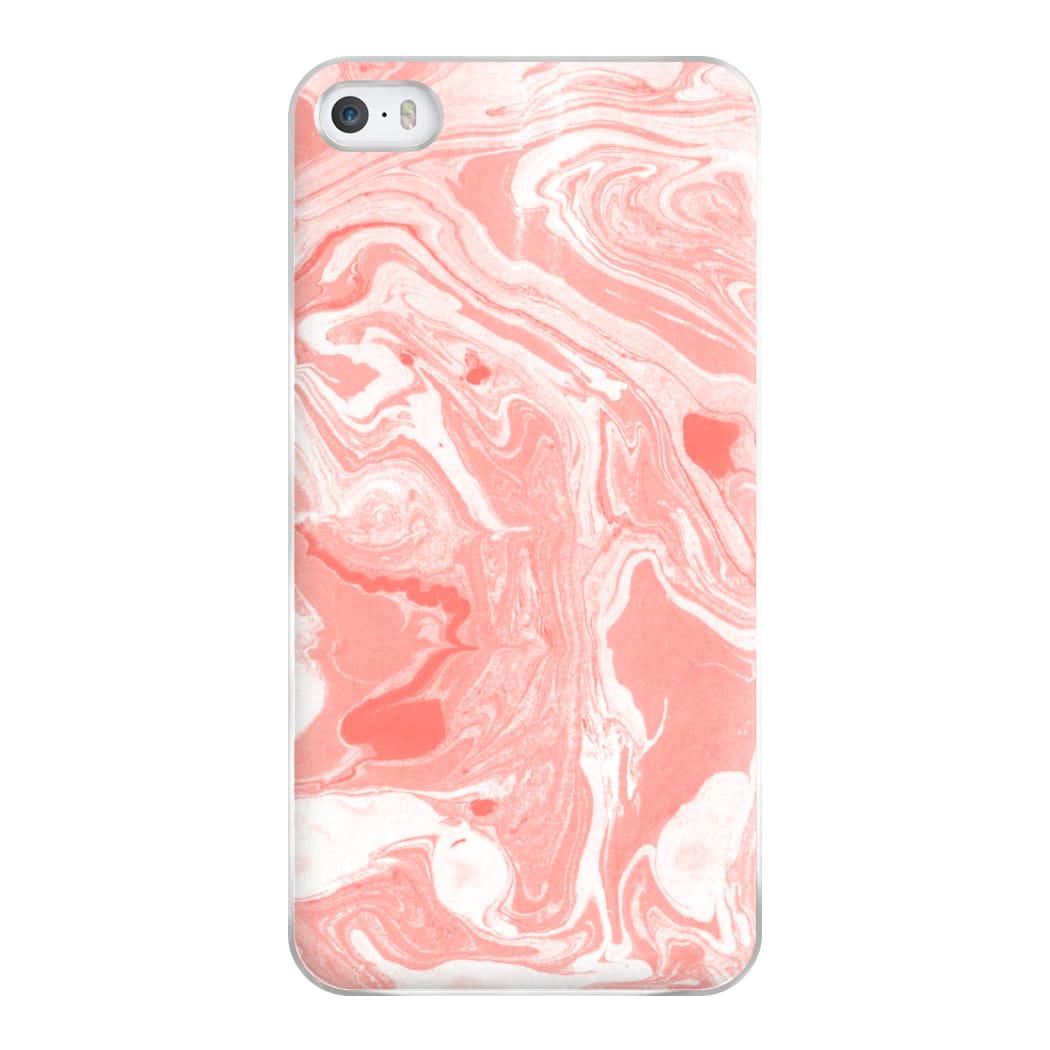 Pink Swirly Marble Phone Case for iPhone 5 / 5s / SE 2016