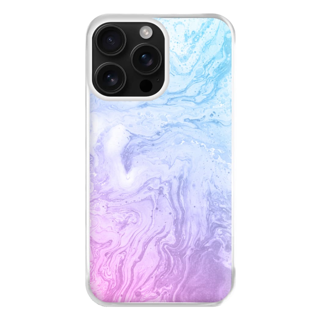 Purple Marble Phone Case for iPhone 16 Pro Max