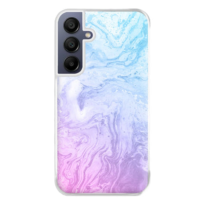 Purple Marble Phone Case for Galaxy A16