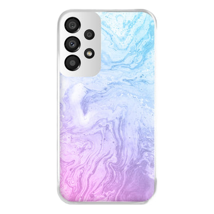 Purple Marble Phone Case for Galaxy A33